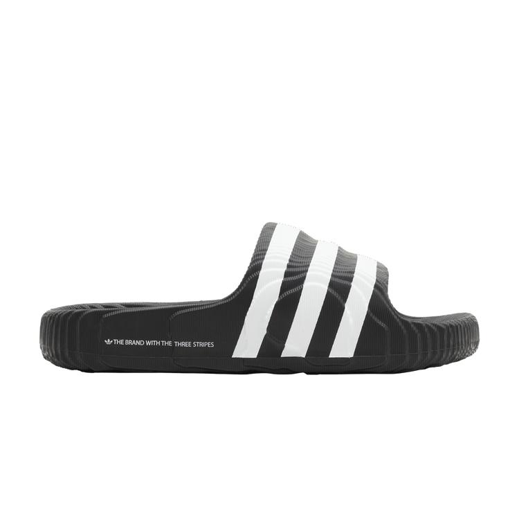 adidas Adilette 22 Черный Основной Белый Облачный