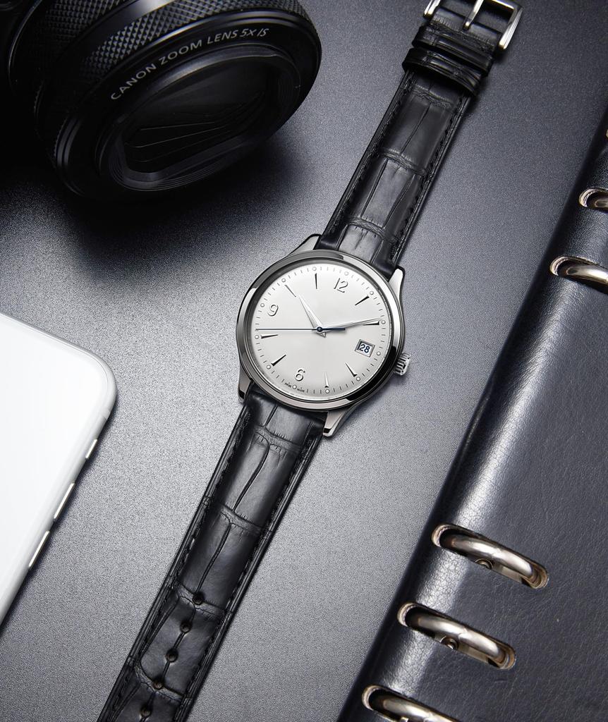 Кожаный ремешок для часов, ремешок из натуральной кожи, ручной работы, узор из крокодиловой кожи, сменный ремешок для часов, унисекс, быстросъемный, Watchist Classic