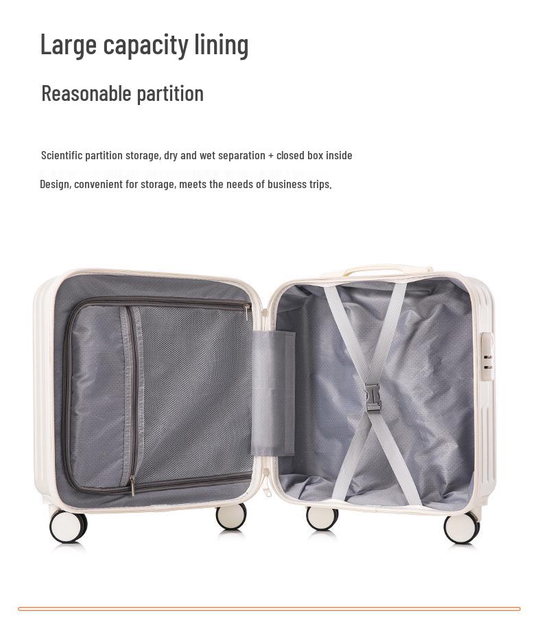 18-дюймовый легкий женский ручной багаж с кодовым замком