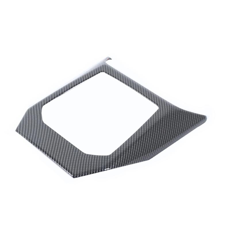 ABS Carbon Fiber Center Console Gear Panel Cover Frame Trim Sticker Car Interior Accessories For BMW X3 G45 G48 2025
