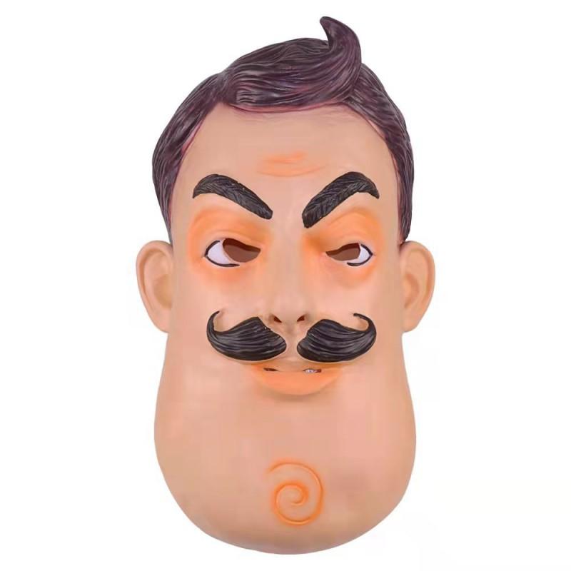 Halloween Neighbor Mask Funny Party Cosplay Festival Costume