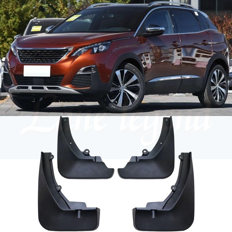 Набор формованных автомобильных брызговиков для 3008 2 SUV 2017 2018 2019 Брызговики Брызговики Брызговики Fender Переднее Заднее