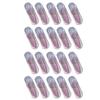 Pack of 20 Plastic Contact Lenses Applicator Tweezers and Suction Cup Stick Set for Easy Wearing and Removal Easy to Use