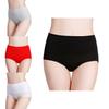 Трусы с высокой талией и контролем живота для женщин из мягкого модального хлопка размеров от M до 7xl