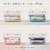 Kokuyo Pencil with Inner Oshikatsu Peep Case, Transparent, Case, F-VBF240-4