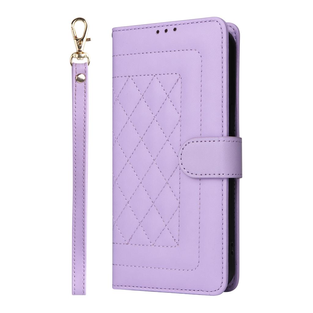Кожаный чехол-книжка для Samsung Galaxy S24 S25 Ultra S23 FE S22 S21 S20 S10 S9 Plus Note 20 10 с ремешком, кошельком, карманом для карт
