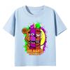 Футболка от 4 до 14 лет FNAF В Фредди Футболки для детей Футболка с юмором С круглым вырезом Топы с коротким рукавом для мальчиков и девочек