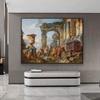 Giovanni Paolo Panini Canvas Poster A Capriccio with Saint Peter Preaching To the Romans Prints Wall Art Classical Canvas Prints