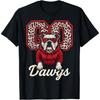 Go Dawgs Смешная одежда с бульдогами для мужчин, женщин, детей, мальчиков, девочек, футболка