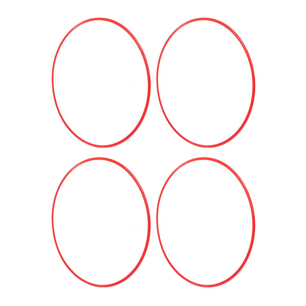 4Pcs Wheel Rim Protector Aluminum Alloy Scratch Resistant Car Rims Protection Decorative Ring for 19 Inch Hub Red