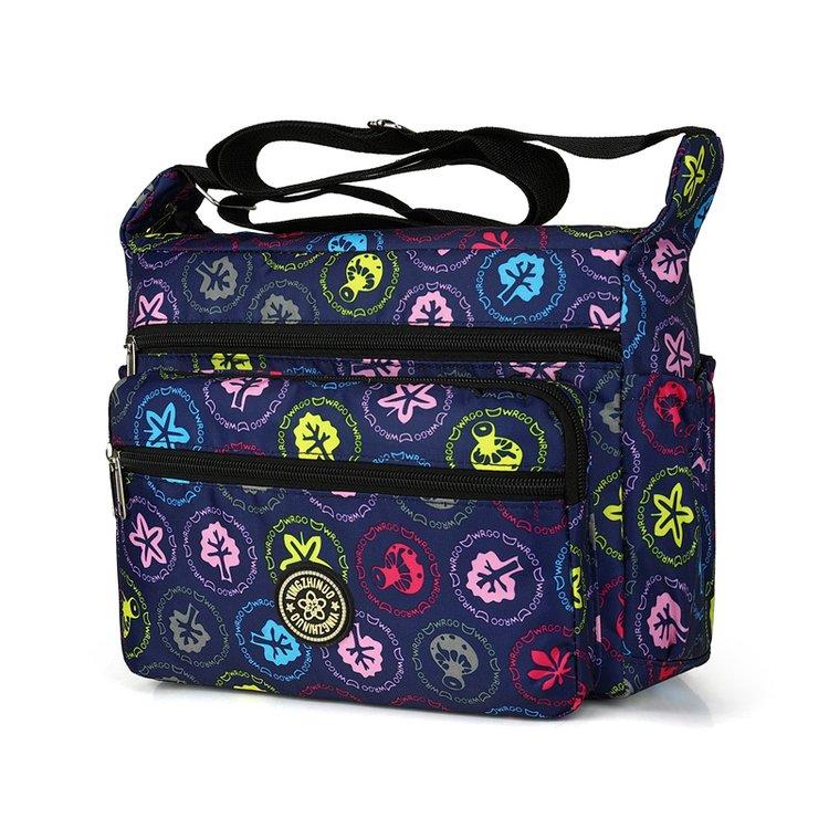 Сумка-мессенджер через плечо, вместительная, для женщин среднего возраста, сумка для мам в иностранном стиле, оксфордская ткань, дорожная нейлоновая сумка-мессенджер