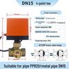 Electric L-Type Copper Valve for HVAC, Underfloor Heating, and Irrigation Systems