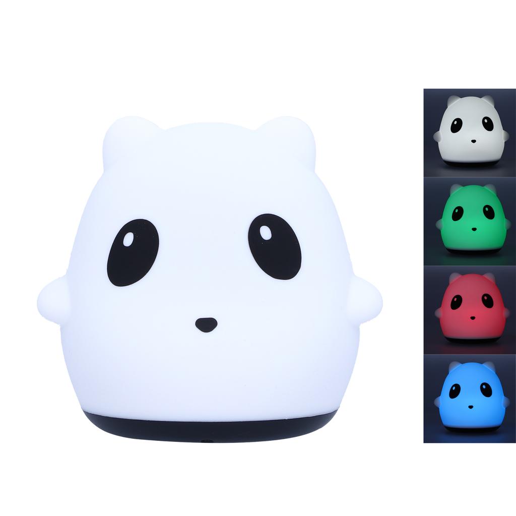 Силиконовый светодиодный ночник для спальни, мультяшный милый красочный ночник, украшение, подарок