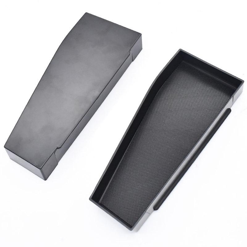 2PCS Car Door Handle Storage Box Door Handle Side Organizer Tray Car Interior Accessories For Tesla Cybertruck 2024+