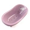 Les Trésors De Lily [N5679] - Purple 'Savon De Lavande' Ceramic Soap Dish (retro Bathtub) - 14x7xx7 Cm