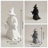 3D Printed Wizard Statue Model Creative Design Wizard Ornament Fashion Pen Holder  Gift
