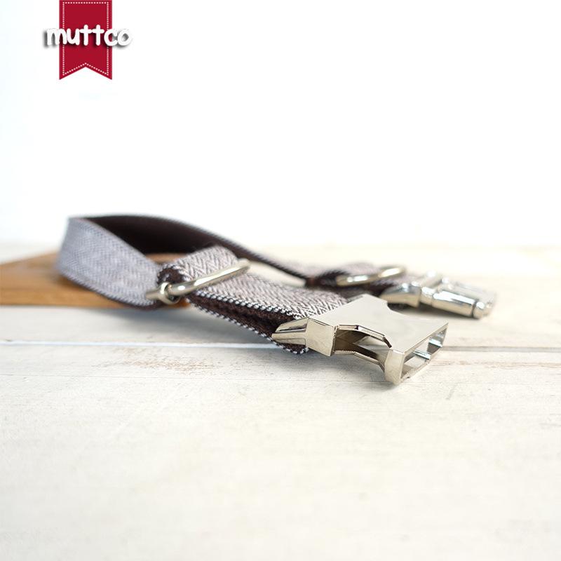 MUTTCO Новый сплав Пряжка Устойчивый к укусам Ошейник для собак, Утолщенный дизайн UDC-142