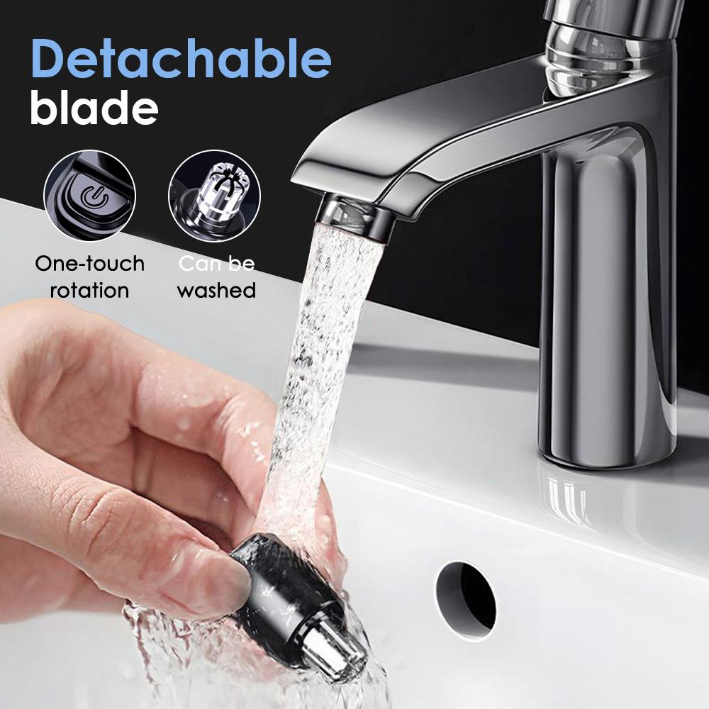 Electric Nose Hair Trimmer Portable Electric Shaving Men's High Quality USB Charging Automatic Waterproof Mini Nose Hair Remover