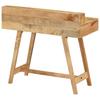 Vidaxl Biurko, 100X45X90 Cm, Surowe Drewno Mango
