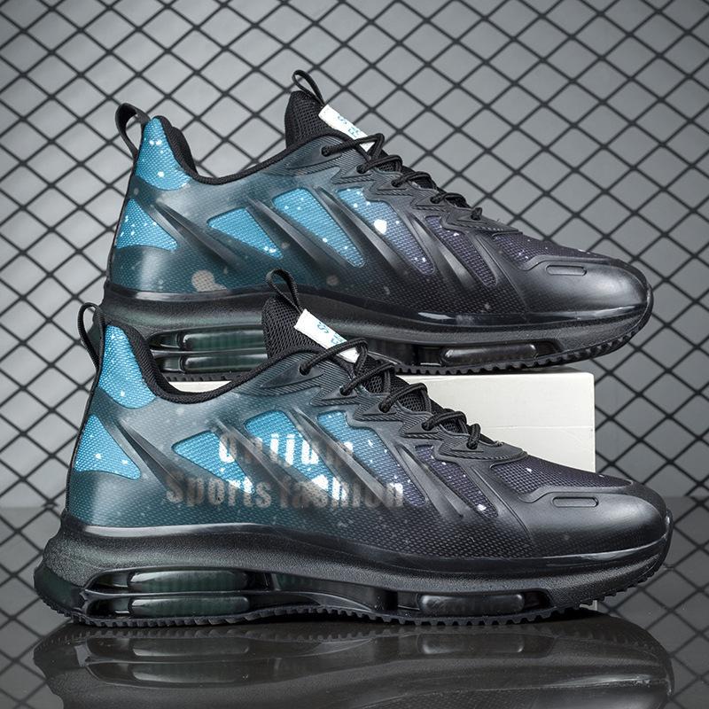 Мужская обувь спортивная обувь весна и лето 2025 новая полная подошва с воздушной подушкой амортизация мужская обувь дышащая повседневная спортивная баскетбольная обувь