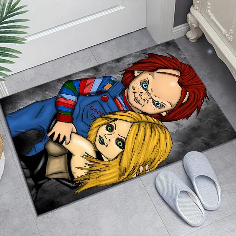 1pc Chucky1 Design Area Rug - Non-Slip, Soft & Cozy Floor Mat for Living Room, Bedroom, Office - Indoor/Outdoor Decorative Carpet