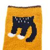 Stylish and cute boucle socks for featuring a Matilda Perfect for nursery Product women, print. teachers. code 23-6724 (#1/MU Mustard).