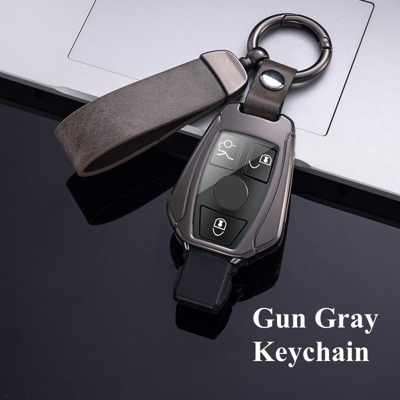 Metal Car Remote Key Case Cover For A C E S G Class GLC CLE CLA W177 W205 W213 W222 X167 AMG W203 W204 W210 W211 W212 W221 Accessories