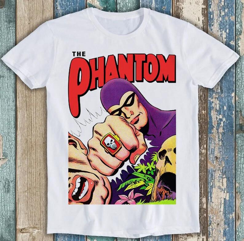 The Phantom Comics Fictional Bangalla Music Movie Funny Gift Tee T Shirt M1616