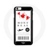 Iphone 7 Case Montreal Plane Ticket