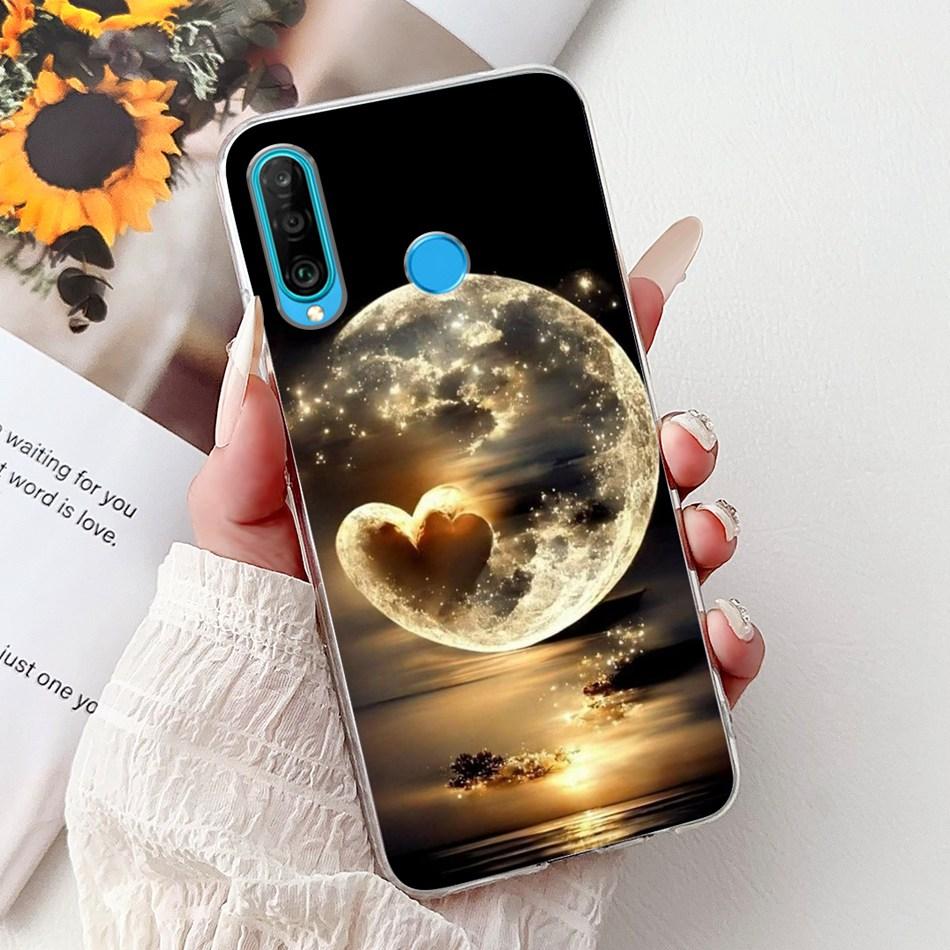 Для Huawei P30 Lite P 30 P30 Pro Крутой Чехол для Телефона с Рисунком Дракона и Тигра Для Huawei P30 P30Pro P30lite Мягкие Силиконовые TPU Чехлы