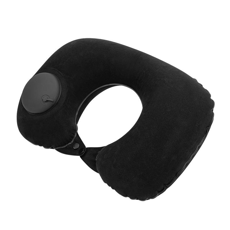 U-образная подушка для путешествий, портативный пресс, уличная U-образная подушка, подушка для автомобильного сиденья, автоматическая надувная