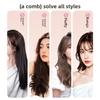 New Household Hair Straightener with Cover Wireless Charging Hair Straightener Curling Hair Portable Hair Straightener Electric Styling Comb