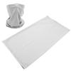 Outdoor Polyester DustPoof Scarf UV Protection Face Cover MultiPurpose Headband(White )