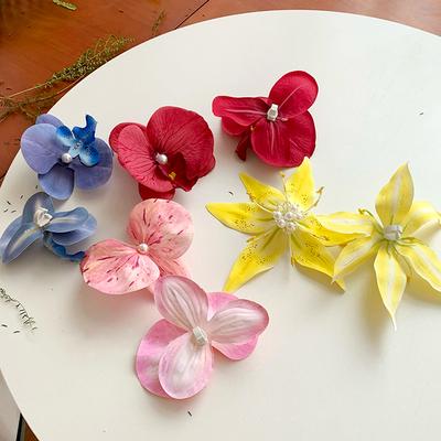 1 пара съемных аксессуаров для обуви в стиле отпуска, путешествия, пляж, бабочка, орхидея, сделай сам, зажим для обуви, сандалии, декоративная пряжка для обуви