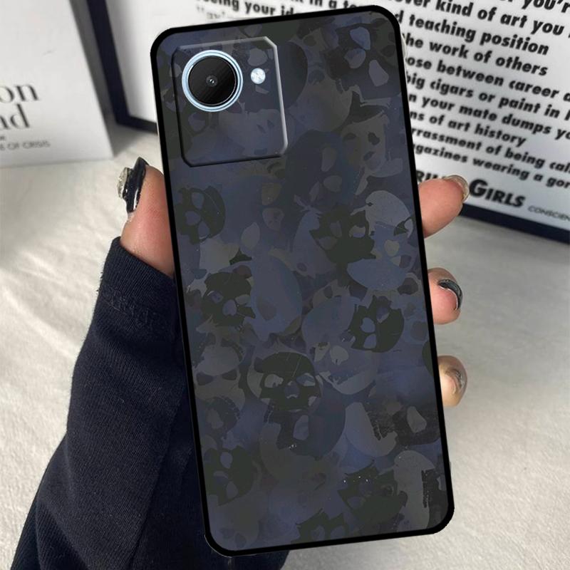 Ночной темный камуфляж Военный камуфляж Для Realme 15 14 10 11 12 13 Pro Plus C65 C67 C71 C63 C61 C55 C51 C53 C75 GT6 GT7 Pro Чехол