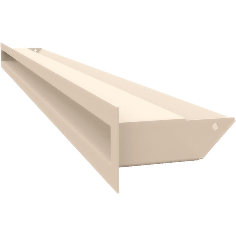 Крышка вентиляционная LUFT 6x100 кремовая Slim