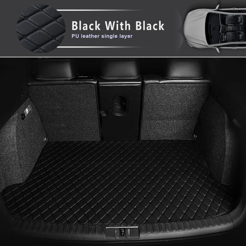 PU Leather Car Trunk Mat For Morris Garages 4 MG4 EV 2026 2025 2024 2023 2022 Protect Vehicle Cargo Area Carpet Accessories Rugs