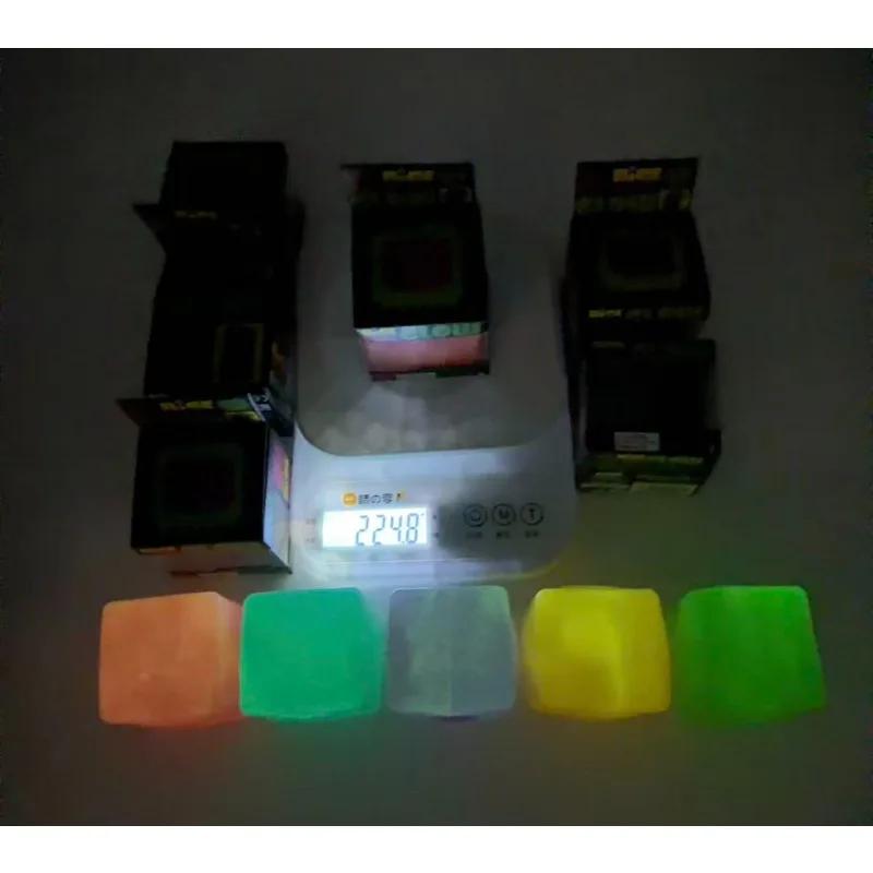 Новый Schylling Needoh Nice Cube Сквиши Игрушка-антистресс Светящаяся в темноте Медленно восстанавливающая форму Сенсорная Блестящая Снятие стресса Для взрослых Подарки