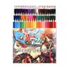 Раскраска для рисования цветными карандашами на масляной основе, 72 цвета, 1 набор, корейские игрушки