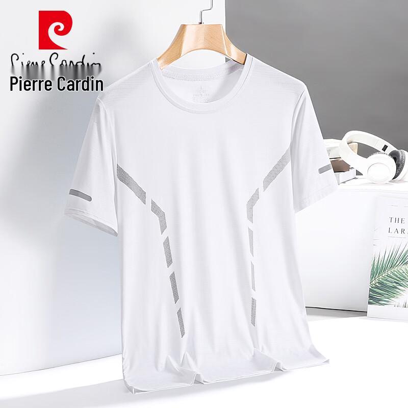 Pierre Cardin Men's Short-Sleeve Ice-Feel T-Shirt
