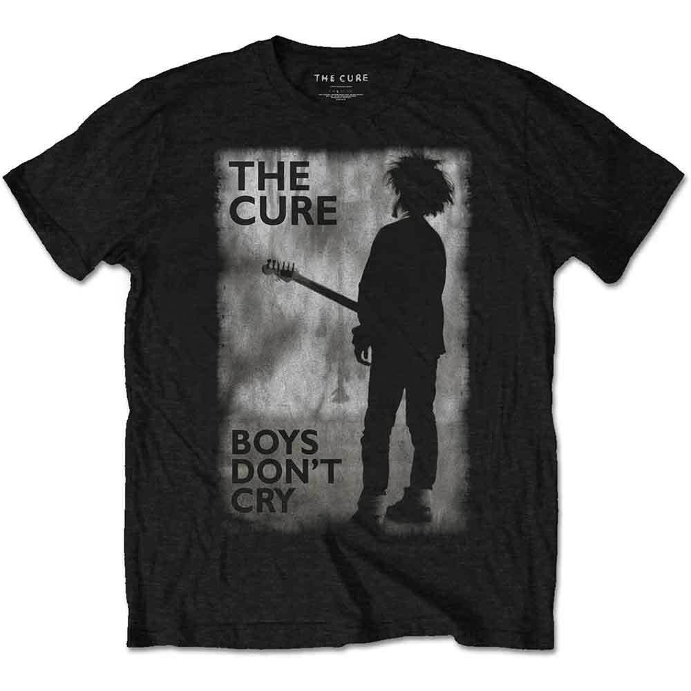 The Cure Kids T-Shirt: Boys Don't Cry Black & White (11-12 Years)
