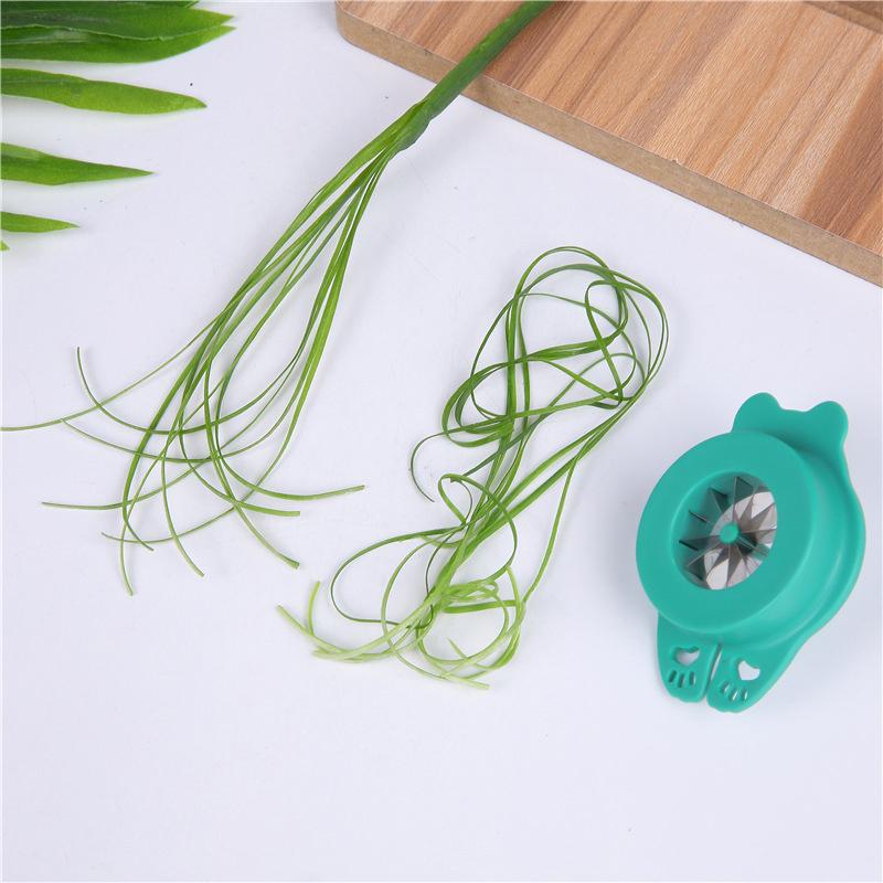 Green Onion Easy Slicer Shredder Plum Blossom Cut Green Onion Wire Drawing Superfine Vegetable Shredder Kitchens Accessories