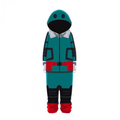 Аниме Моя геройская академия Косплей Костюм Деку Бакуго Кацуки Тодороки Шото Боди Унисекс Домашняя одежда Пижама