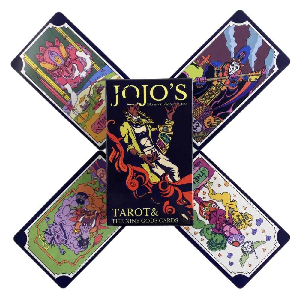 Аниме JoJo Bizarre Adventure Карты Таро Гадания Колода Английские Версии Издание Оракул Настольные Игры Настольные Игры Для Вечеринки