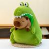 Creative Crocodile Capybara Plush Toy Children's Soothing Doll Balancing Window Ornaments Healing Doll Crack Machine Redeem