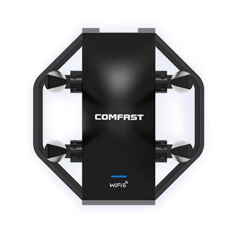 5400 Мбит/с USB 3.0 Wifi 6 адаптер 2.4G/5G/6G игровой Wifi приемник Dongle 4 антенны для ПК WPA3 Win10/11 k Card адаптер