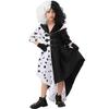 Black and White Witch Kuila Deville Dress Stage Performance Suit
