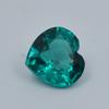 Natural Green Tourmaline Loose Gemstone Heart Cut 10.65 ct October Birthstone for Gem Collections