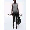 CS Spring/Summer New Women's Clothing Standard Edition Type Wool Blend Sleeveless Hoodie Vest 1267298
