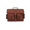 Leather Vintage Messenger Shoulder S Men Satchel Laptop School Briefcase Bag